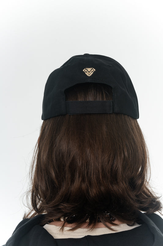 Baseball- Cap mit Strickerei